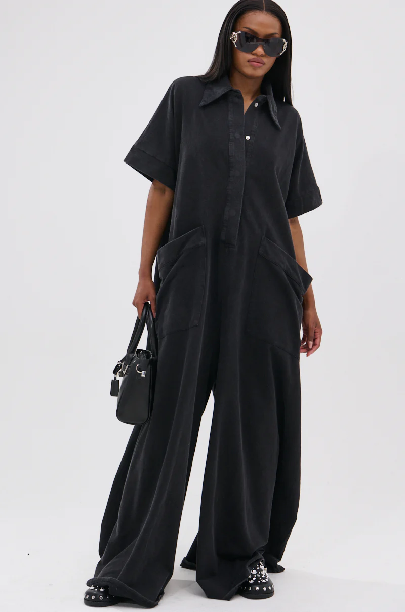 HAPPY HOUR FRENCH TERRY JUMPSUIT - Image 5
