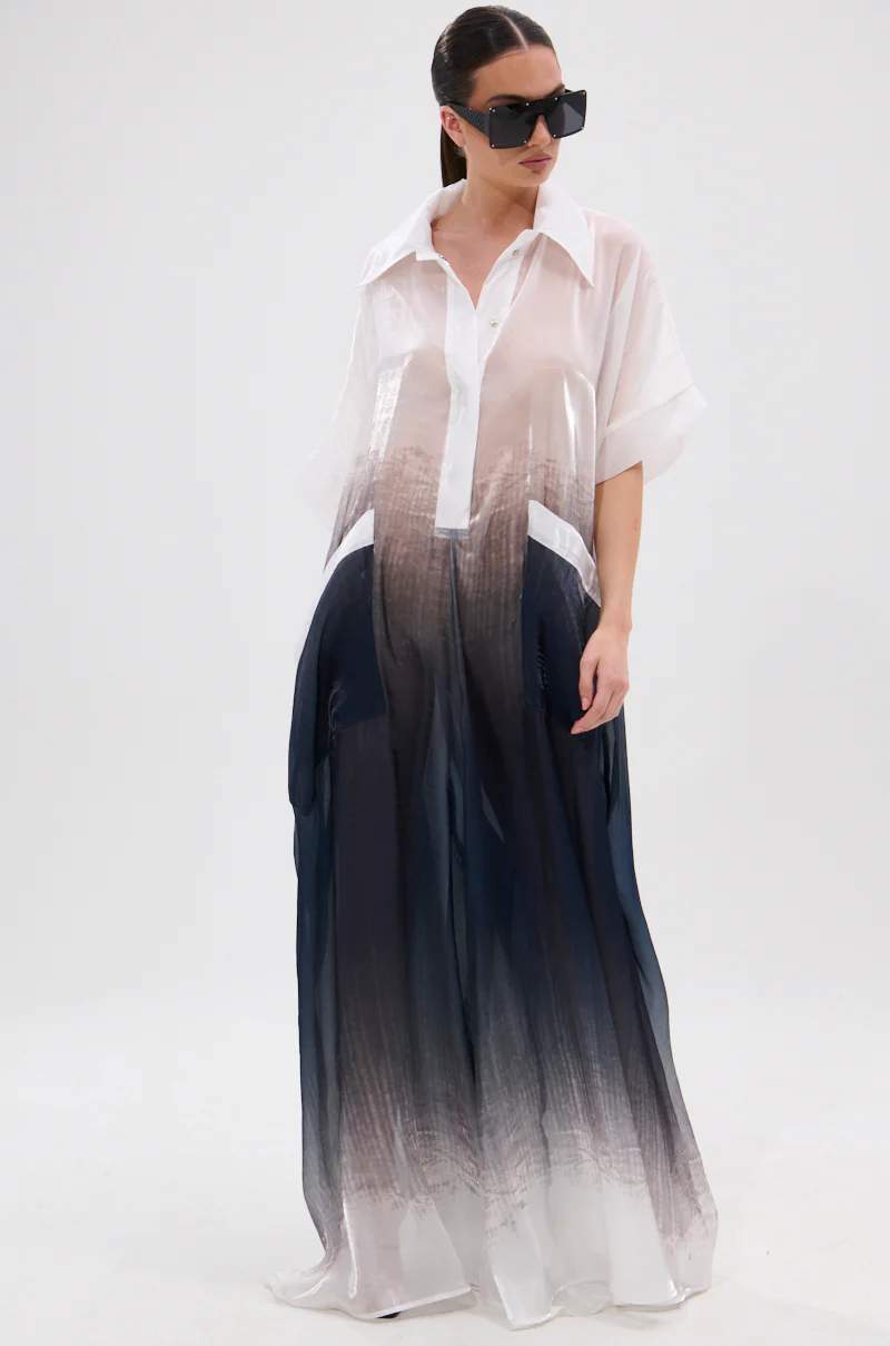 HAPPY HOUR OMBRE SATIN JUMPSUIT - Image 5