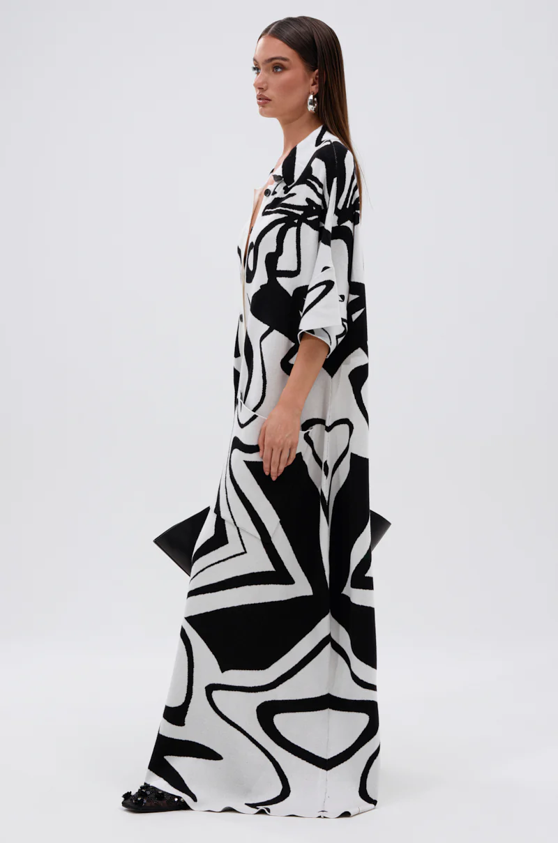 HAPPY HOUR PRINTED KNIT JUMPSUIT - Image 7
