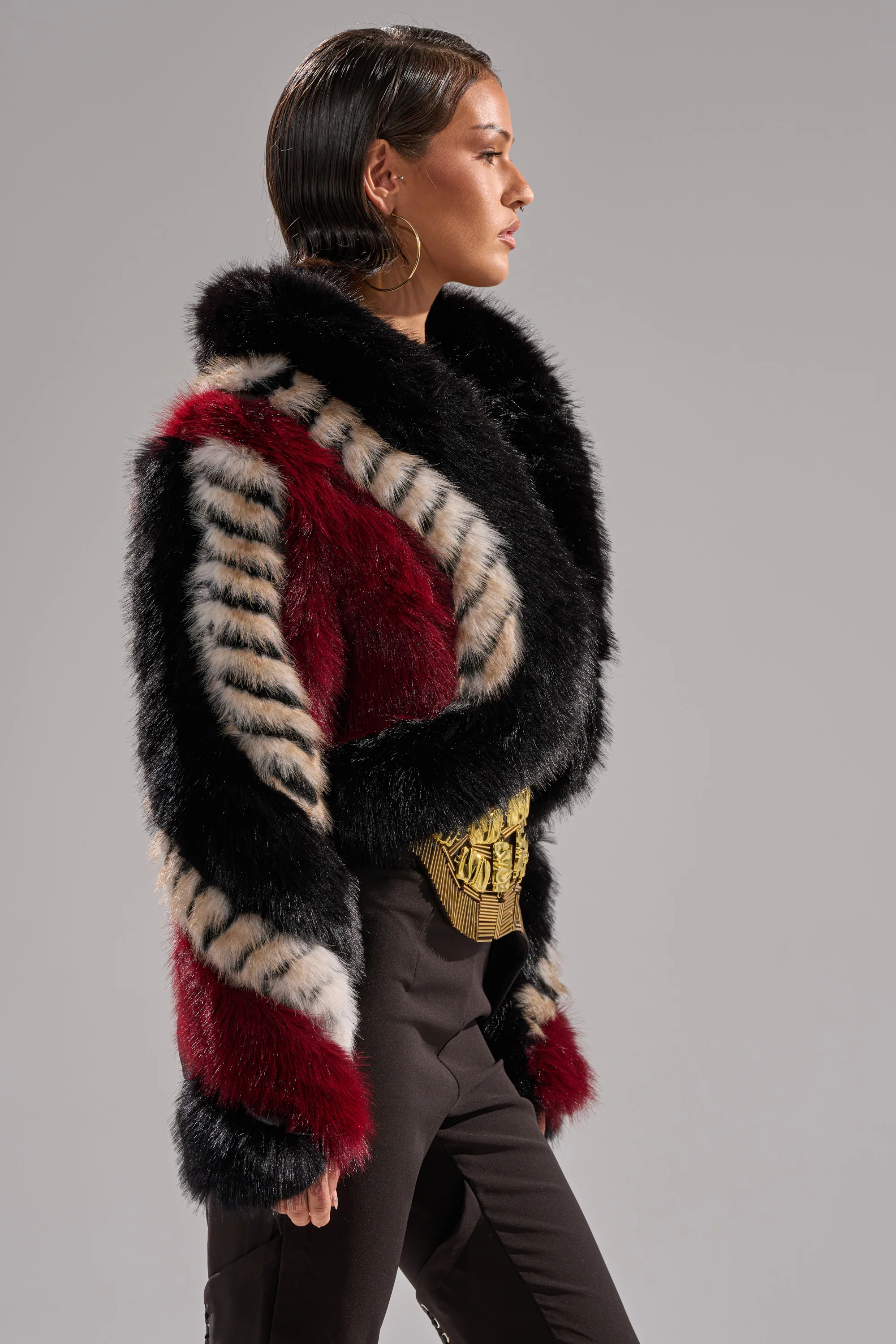 HARD TO FIND PANELED FAUX FUR - Image 6