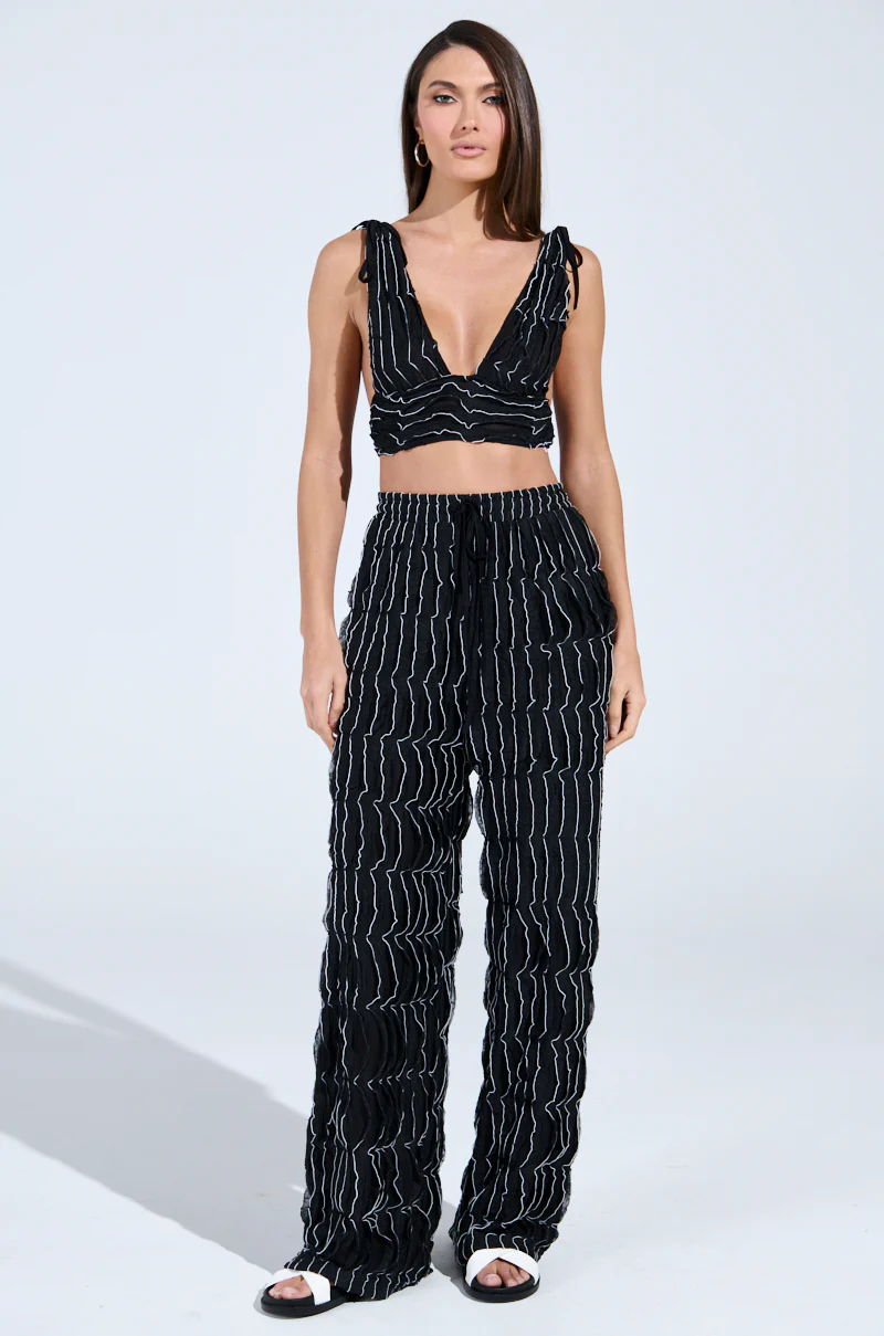 HARD TO LOVE PALAZZO PANT IN BLACK - Image 6