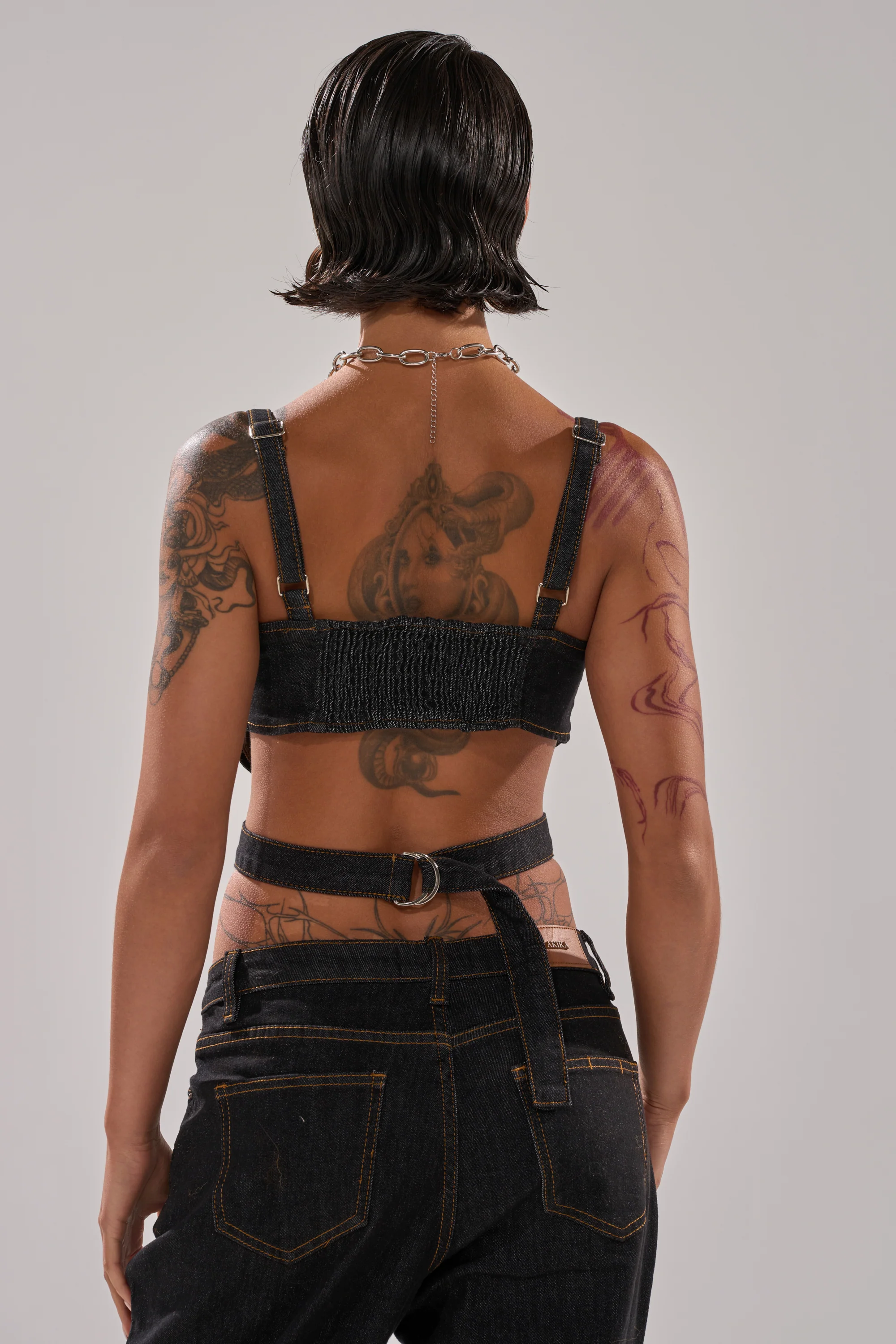 HARDEST TO LOVE DENIM CORSET - Image 4