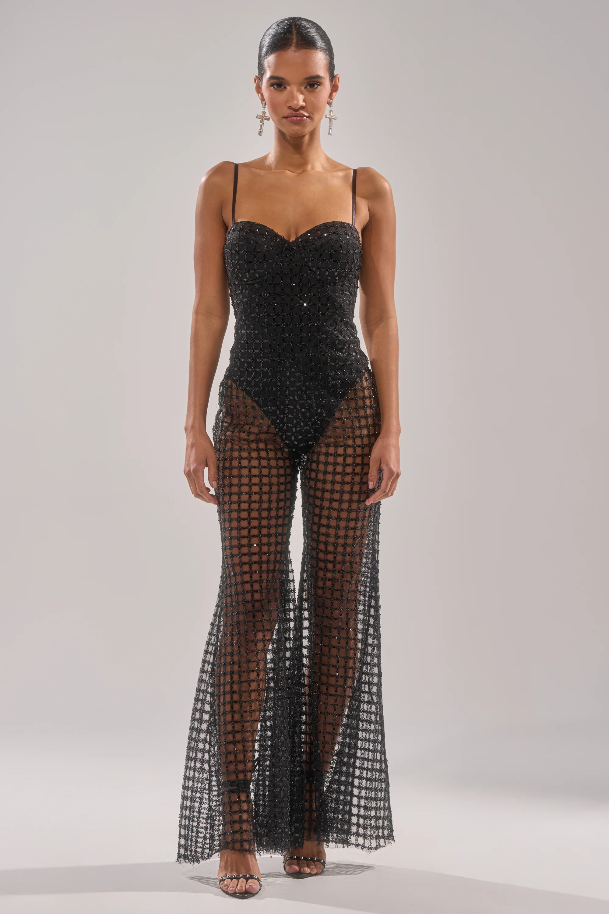 HARDEST TO LOVE MESH JUMPSUIT - Image 3
