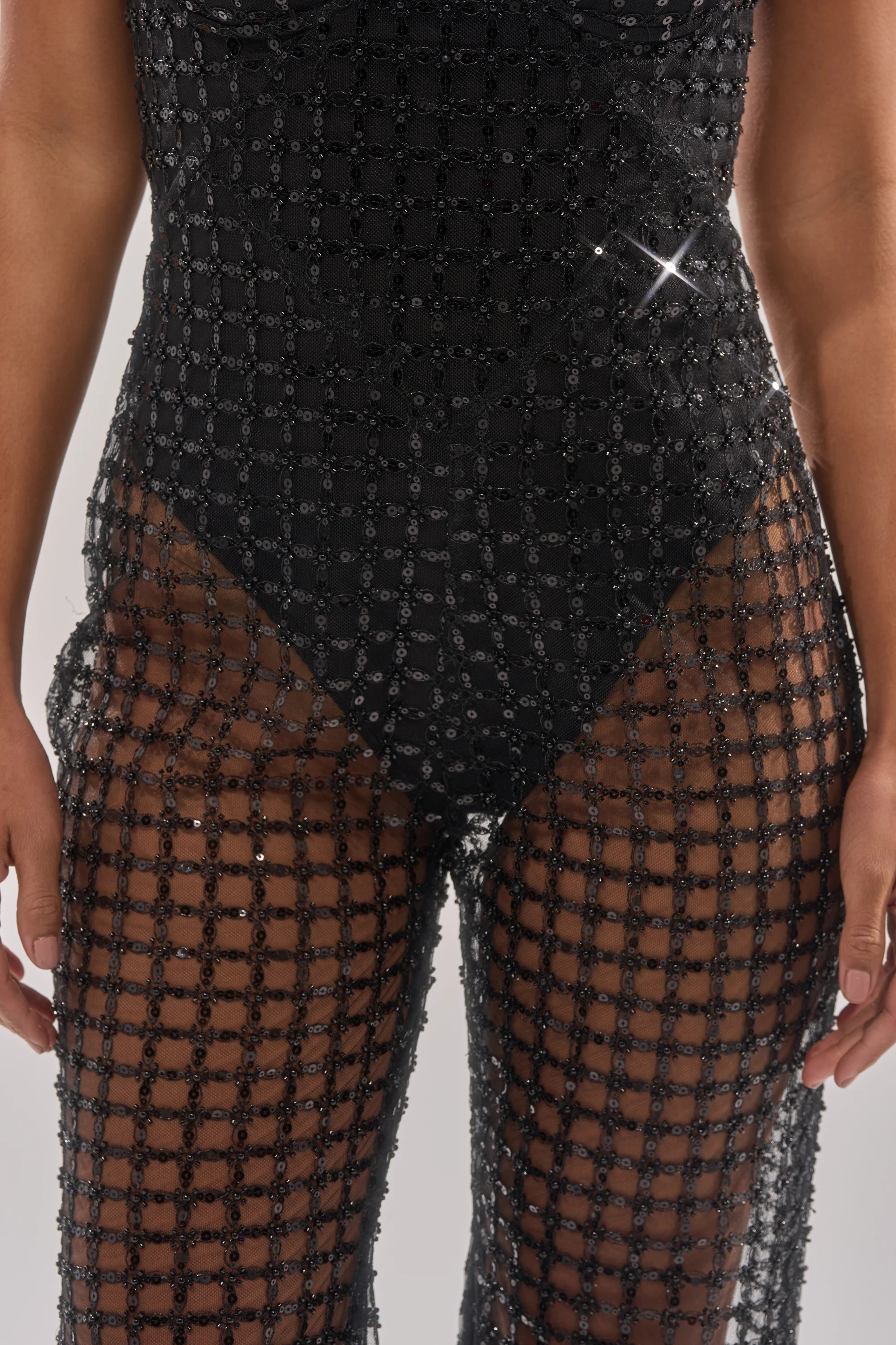 HARDEST TO LOVE MESH JUMPSUIT - Image 6