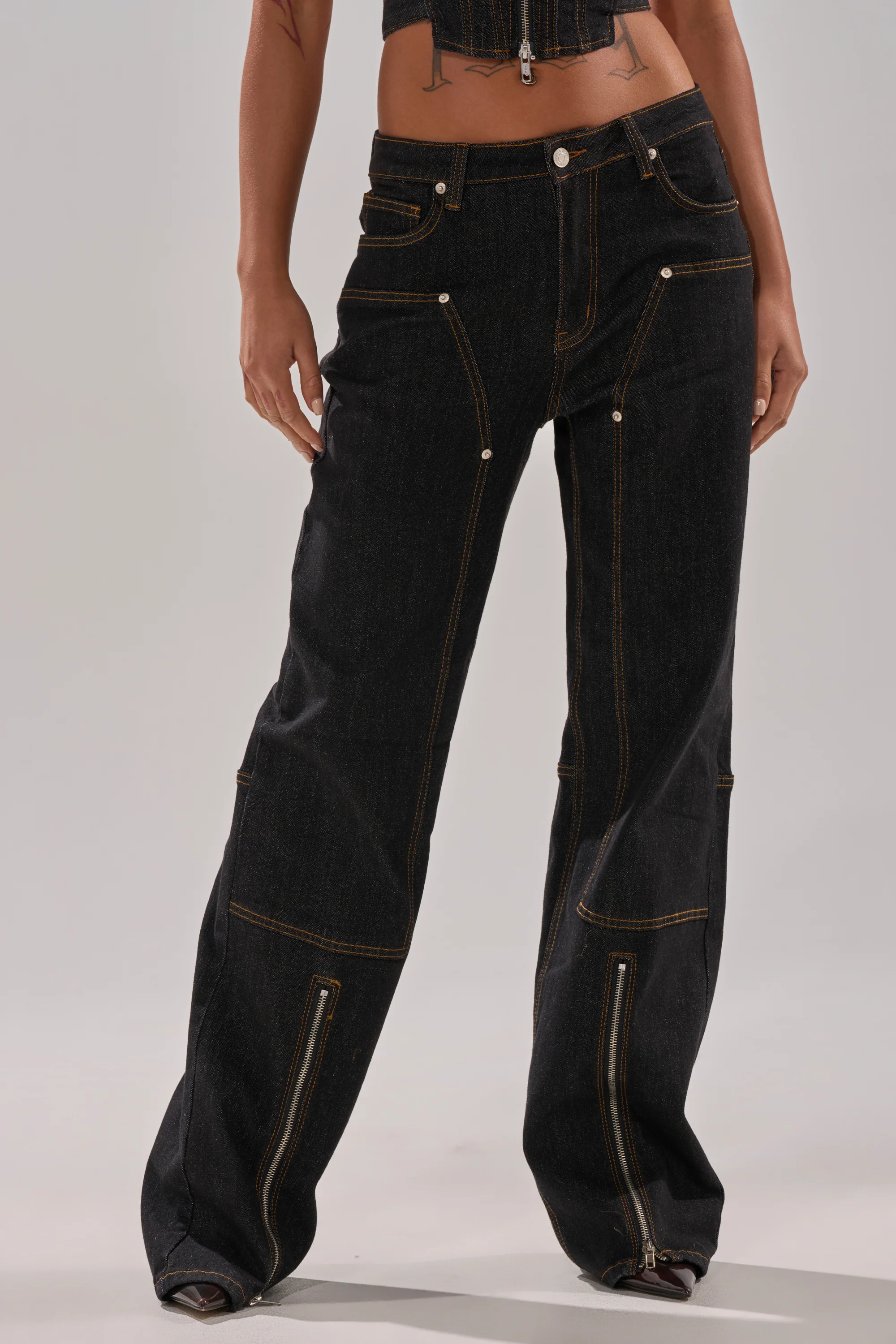 HARDEST TO LOVE WIDE LEG DENIM - Image 3