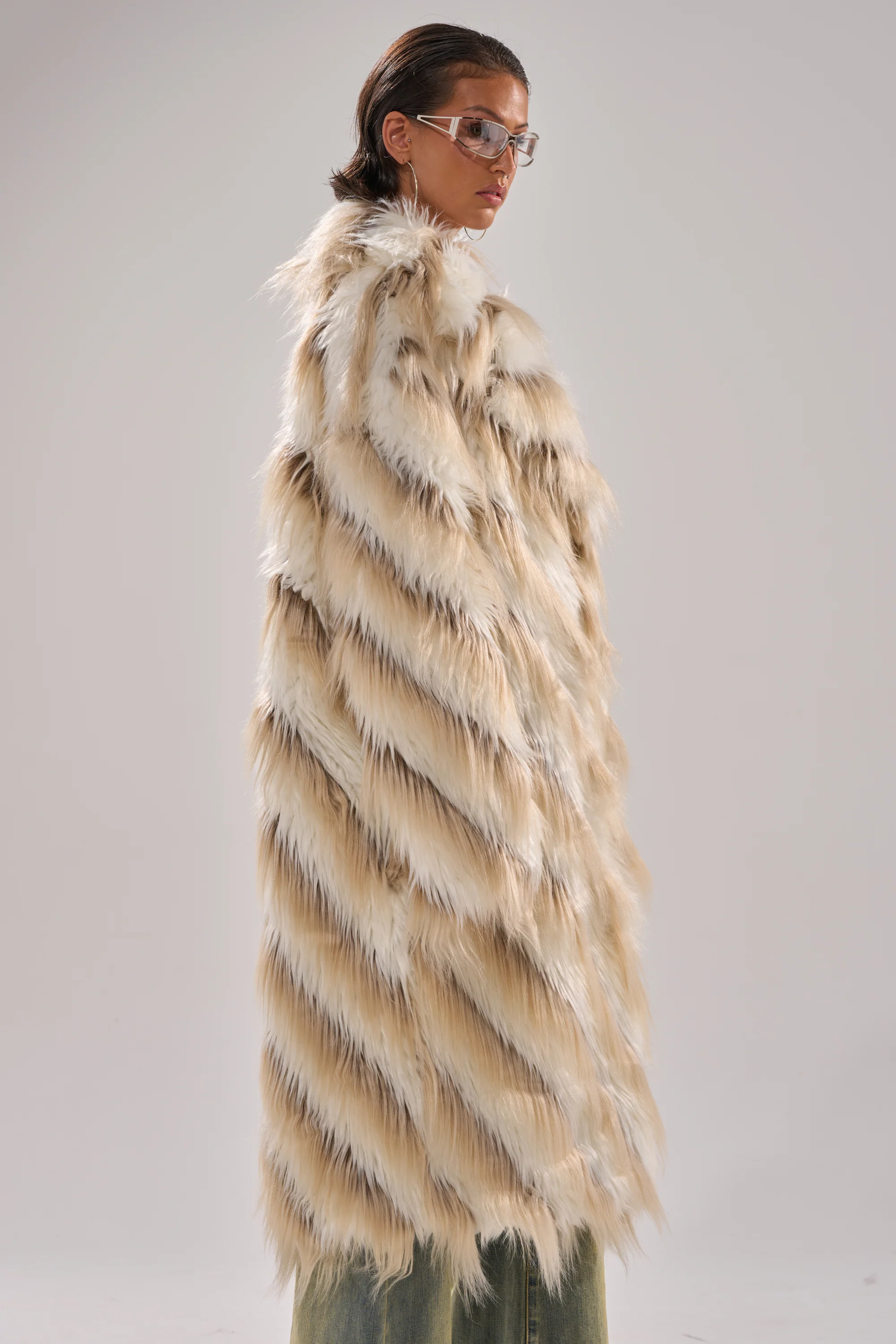 HARLOW PATCHWORK FAUX FUR - Image 3