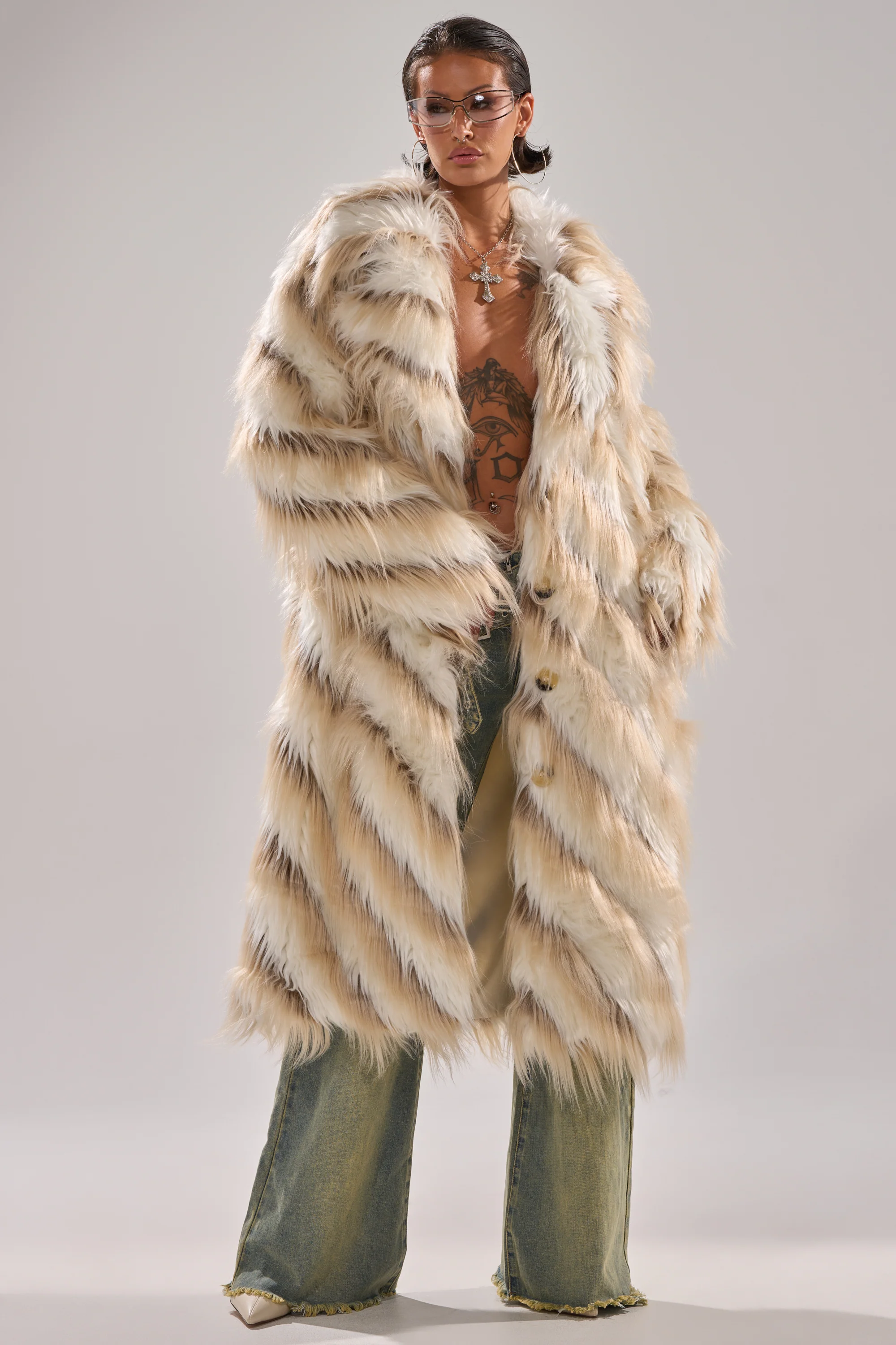 HARLOW PATCHWORK FAUX FUR - Image 6