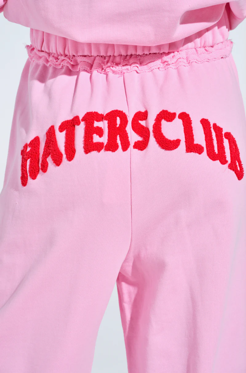 HATERS CLUB WIDE LEG JOGGER - Image 7