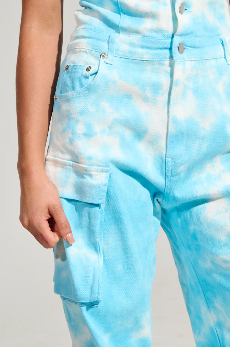 HEAD IN THE CLOUDS DENIM JUMPSUIT - Image 9