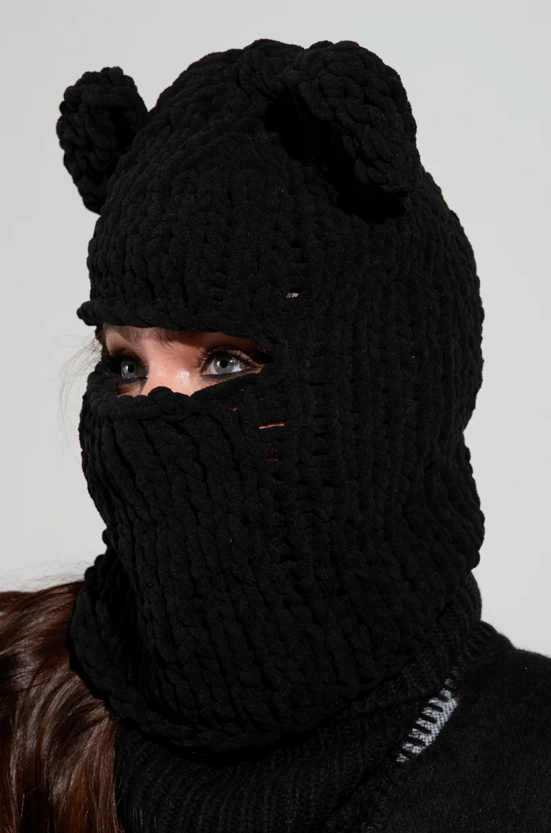 HEARD YOU CROCHET KNIT BALACLAVA - Image 2