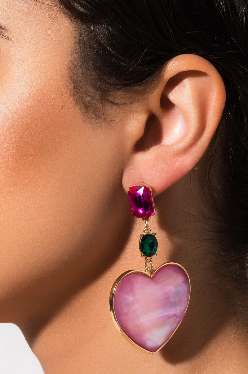 HEART OF GOLD EARRING