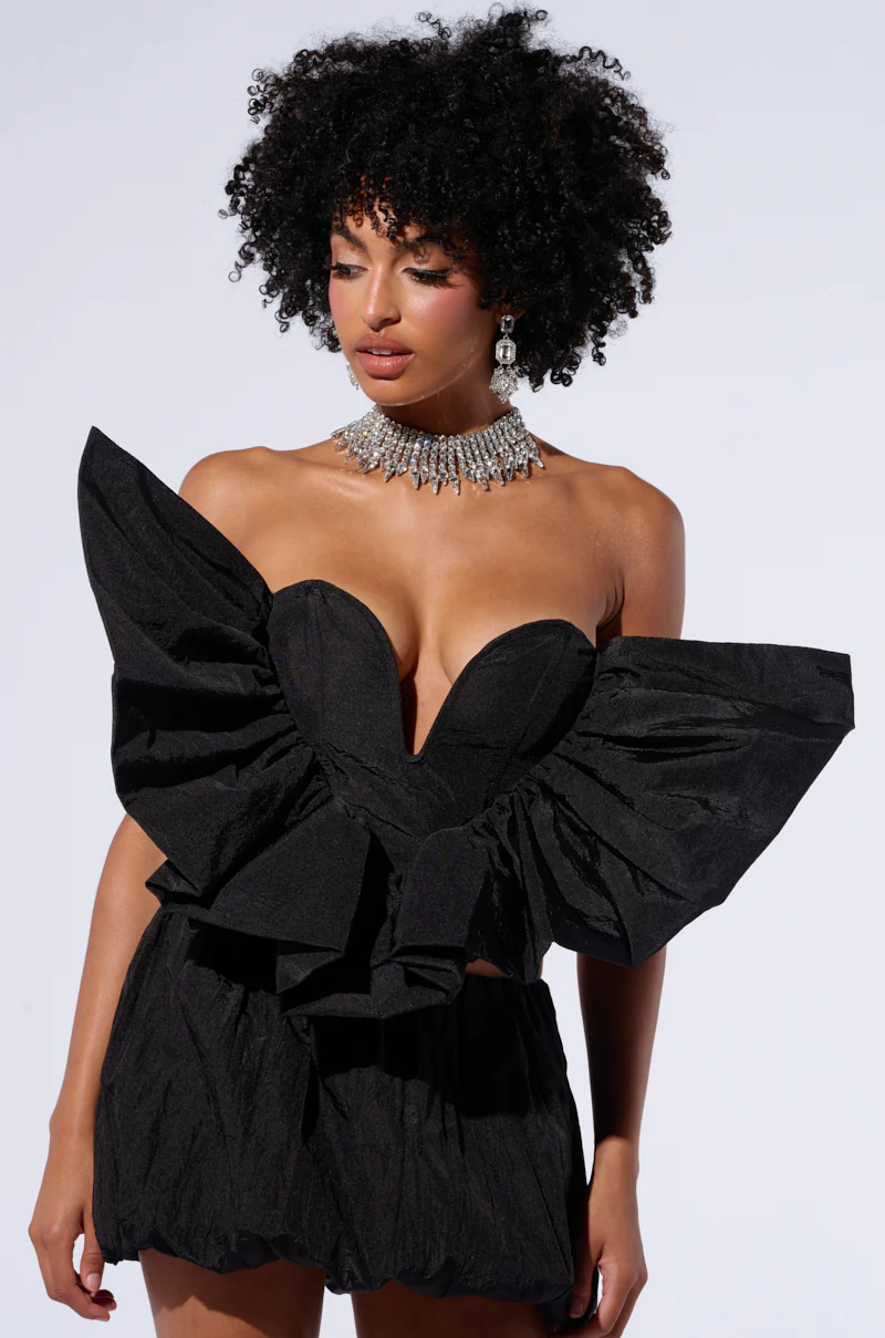 HEART ON YOUR SLEEVE CORSET TOP - Image 2