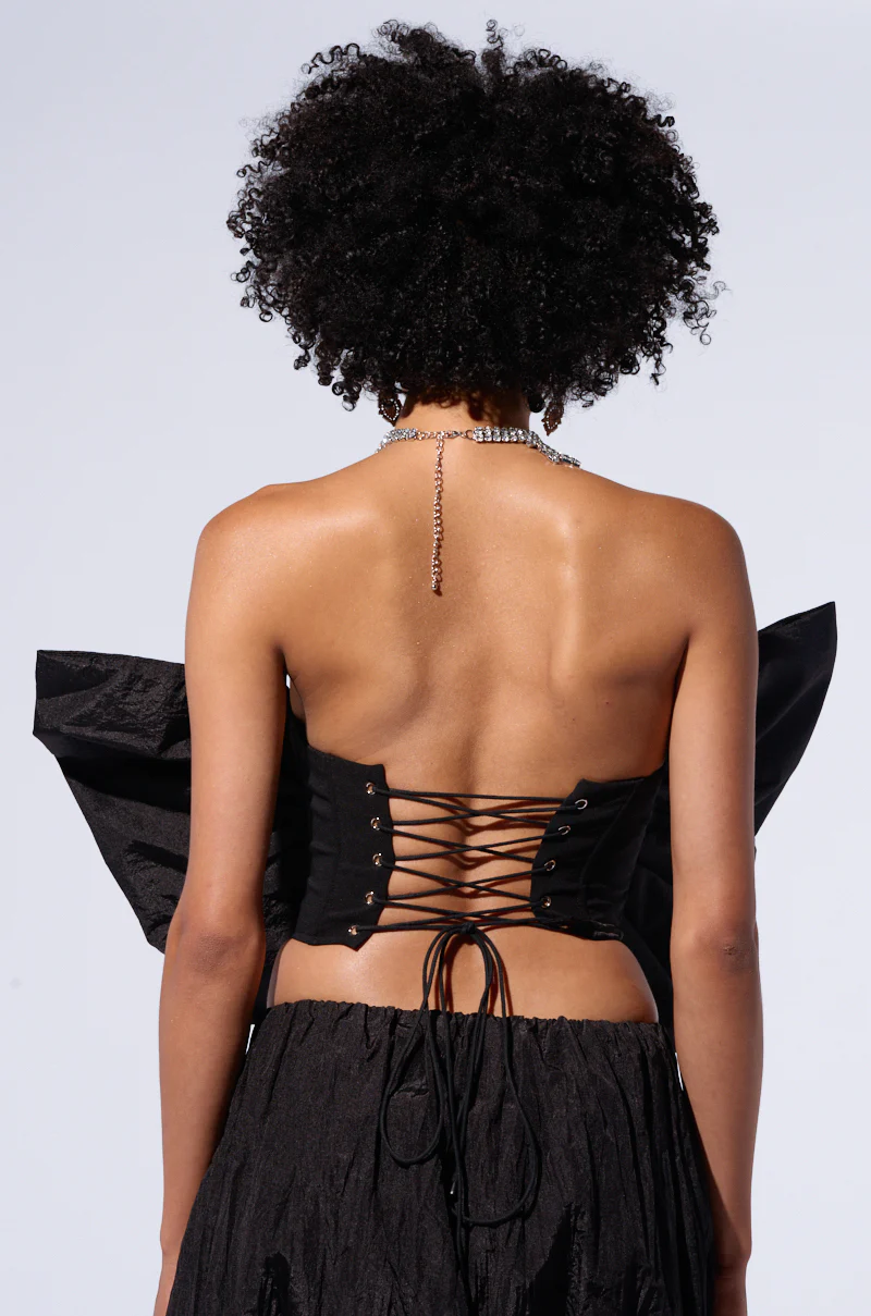 HEART ON YOUR SLEEVE CORSET TOP - Image 5