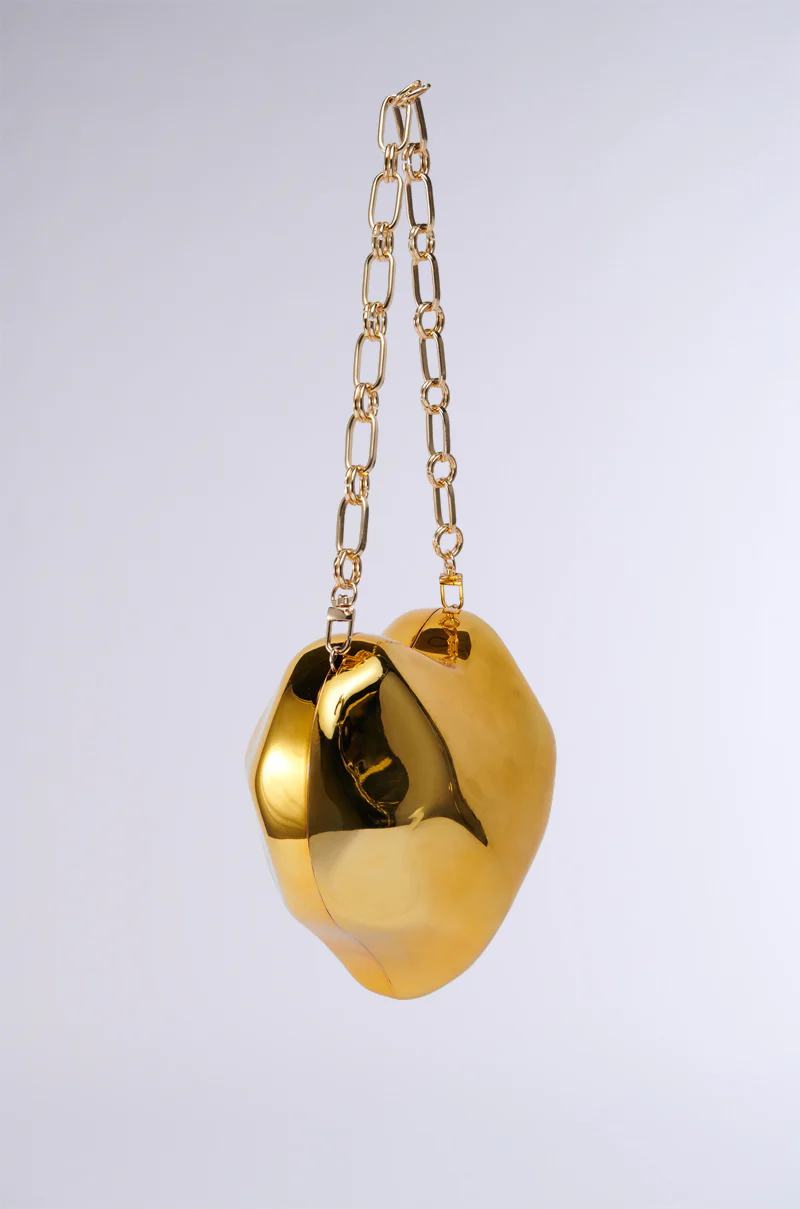 HEART TOO BIG CHROME CLUTCH - Image 3