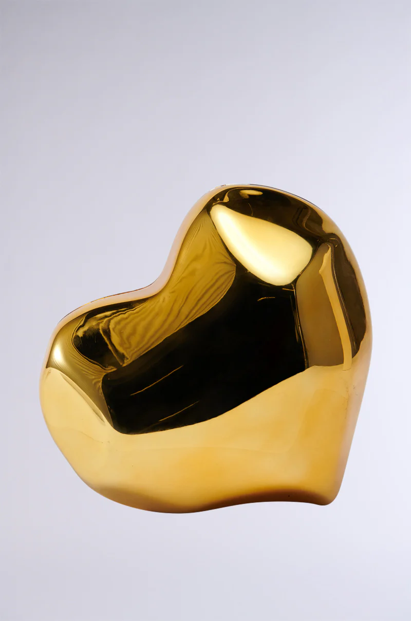HEART TOO BIG CHROME CLUTCH - Image 4
