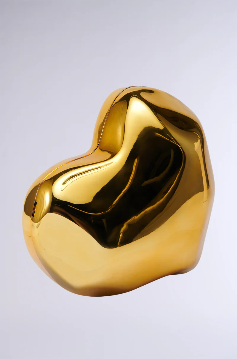 HEART TOO BIG CHROME CLUTCH - Image 5