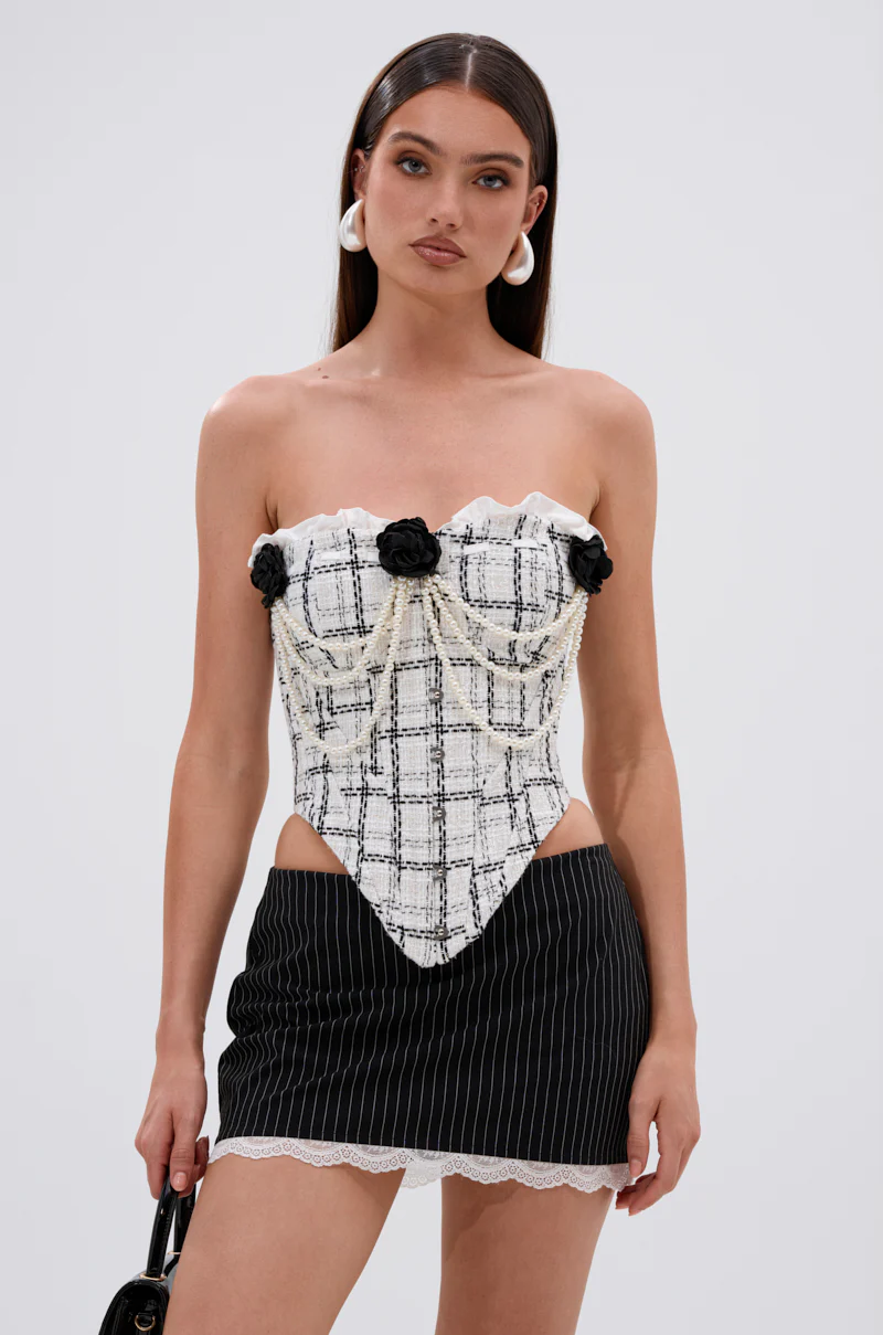 HEAVEN SENT TWEED CORSET - Image 2
