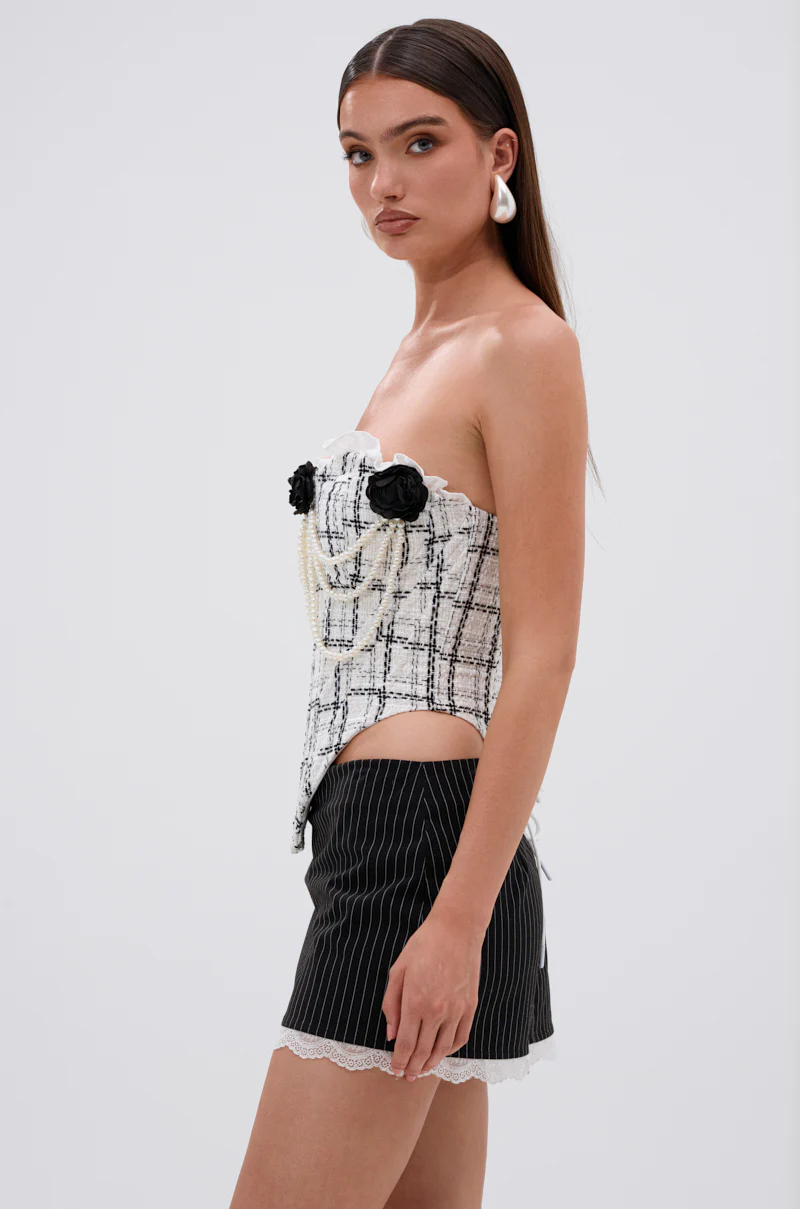 HEAVEN SENT TWEED CORSET - Image 4