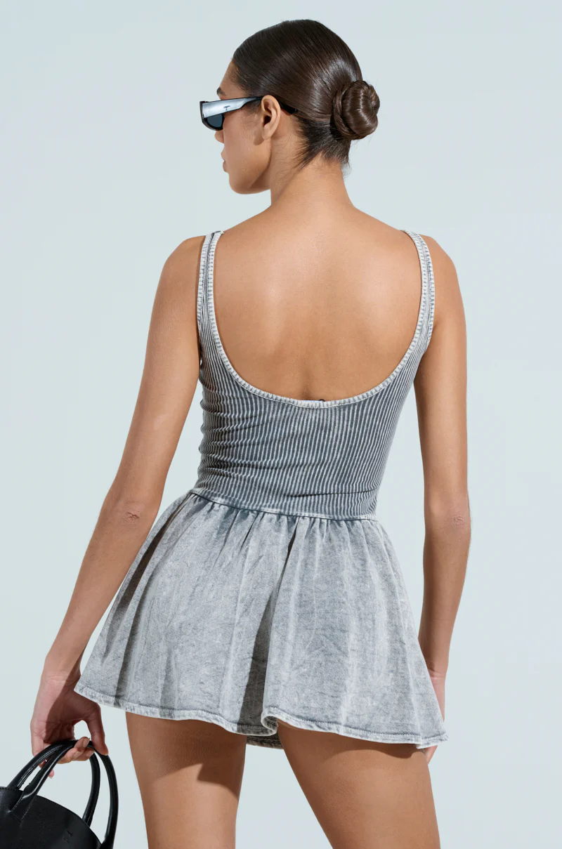 HELLO SUMMER KNIT MINI DRESS - Image 4