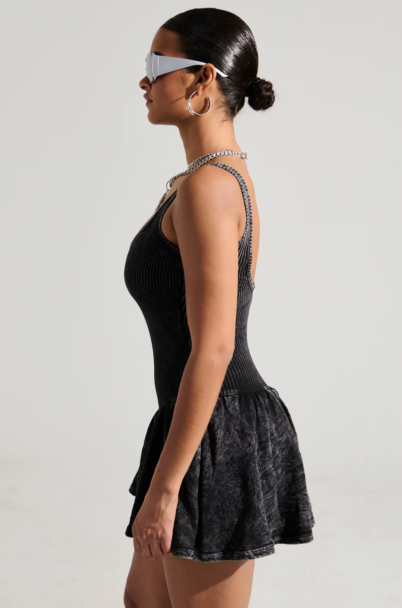 HELLO SUMMER KNIT MINI DRESS - Image 4