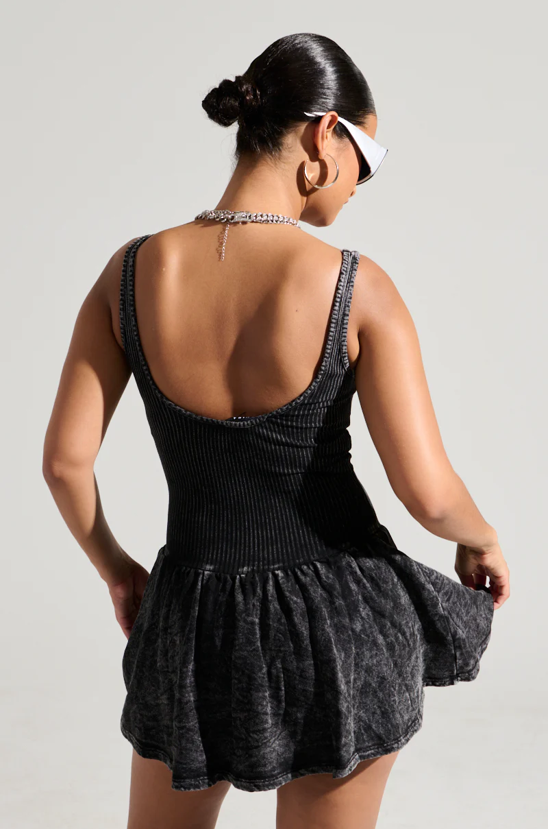 HELLO SUMMER KNIT MINI DRESS - Image 5