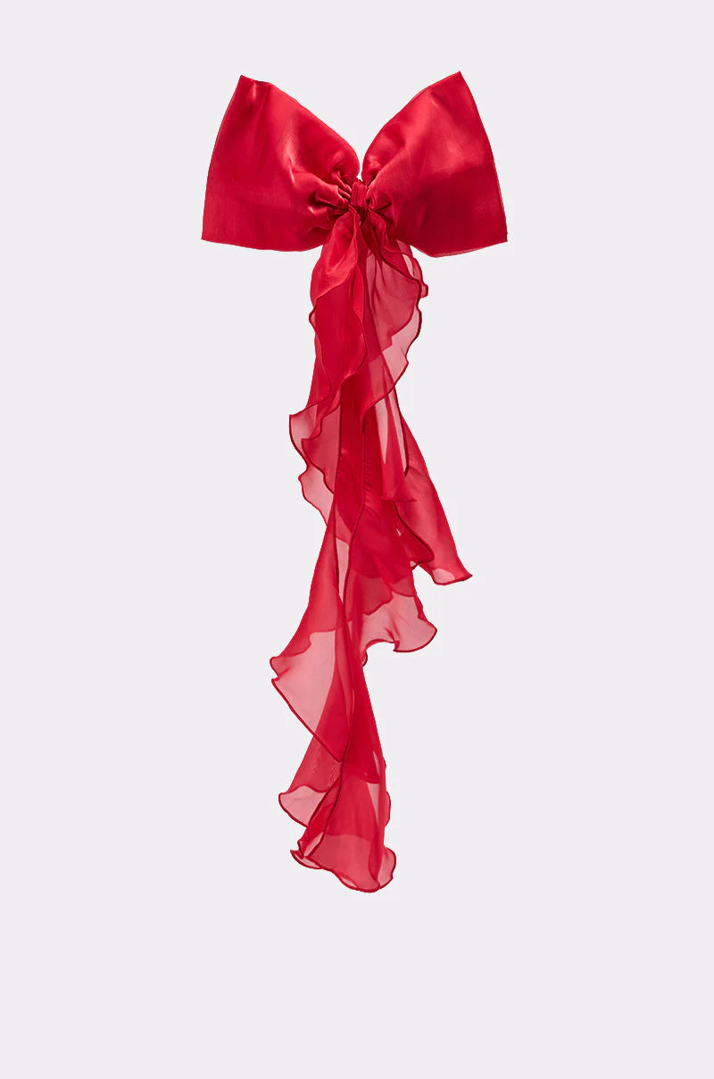 HEY DOLL CHIFFON HAIR BOW - Image 3