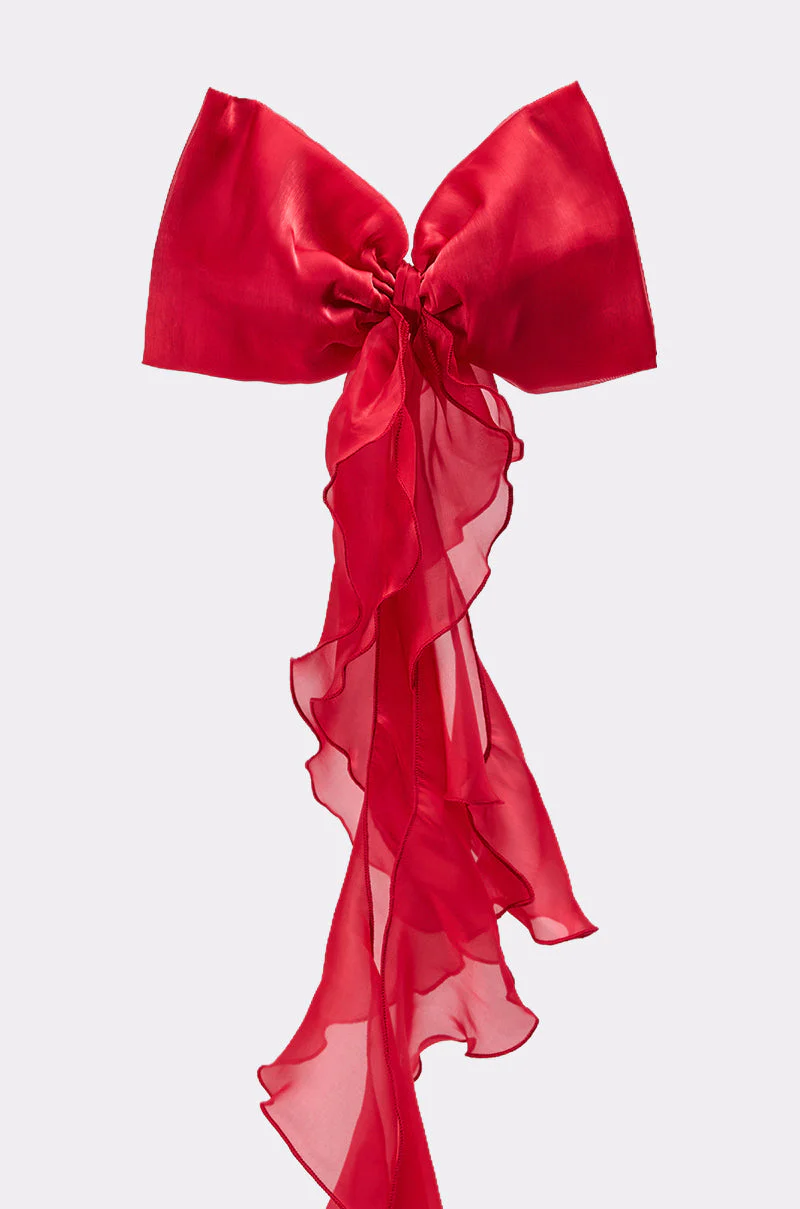 HEY DOLL CHIFFON HAIR BOW - Image 4