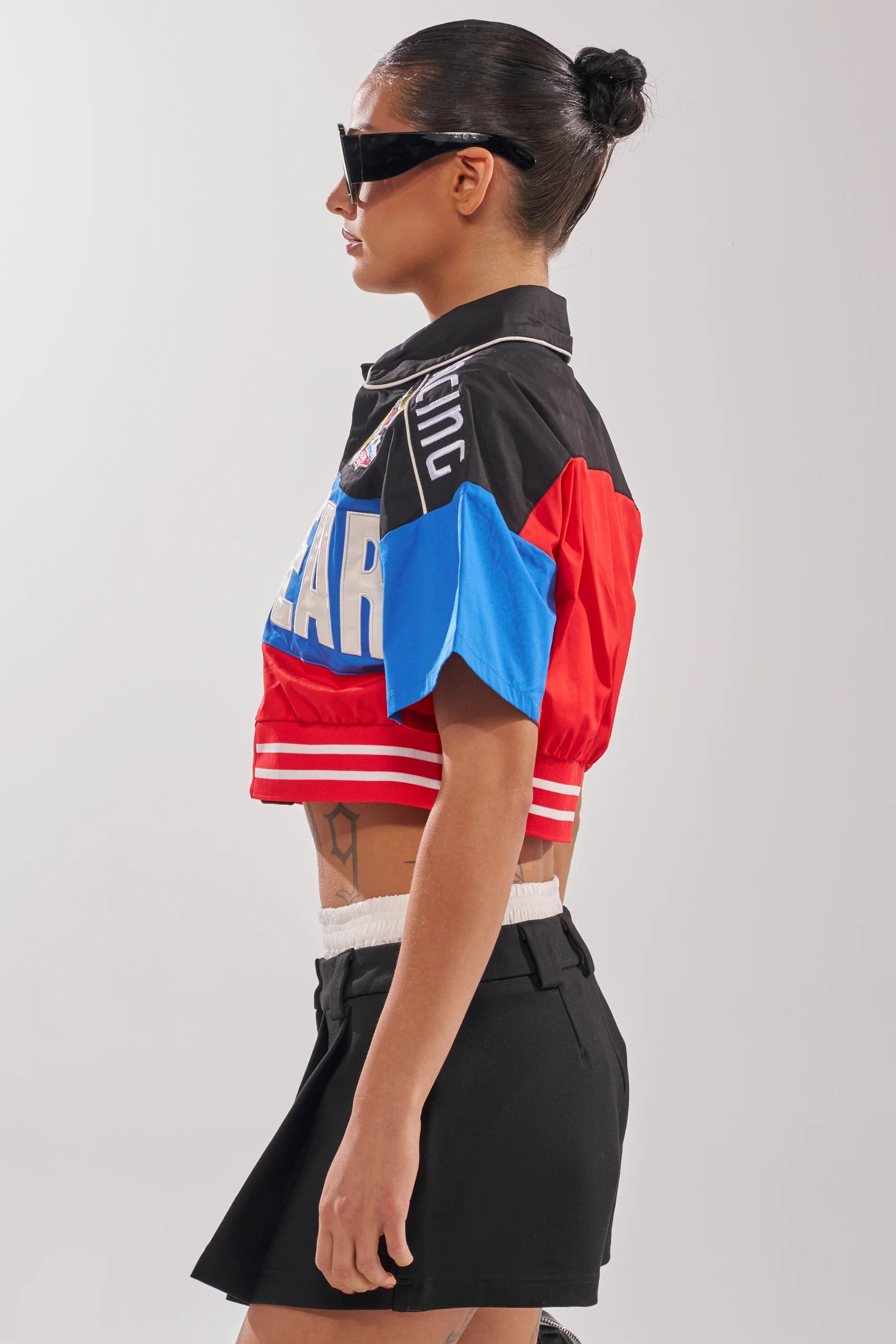 HIGH GEAR CROPPED BUTTON DOWN - Image 4