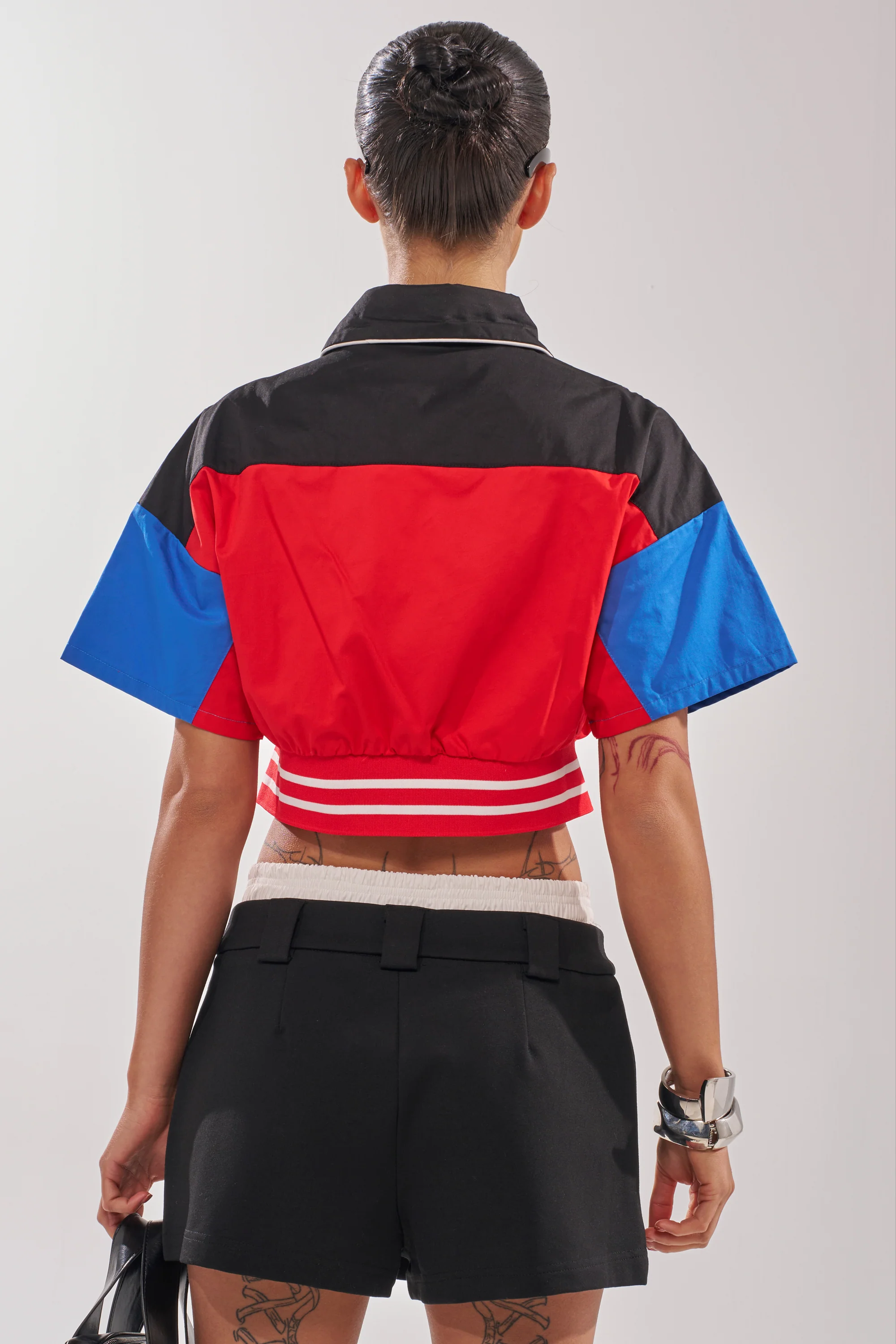 HIGH GEAR CROPPED BUTTON DOWN - Image 5