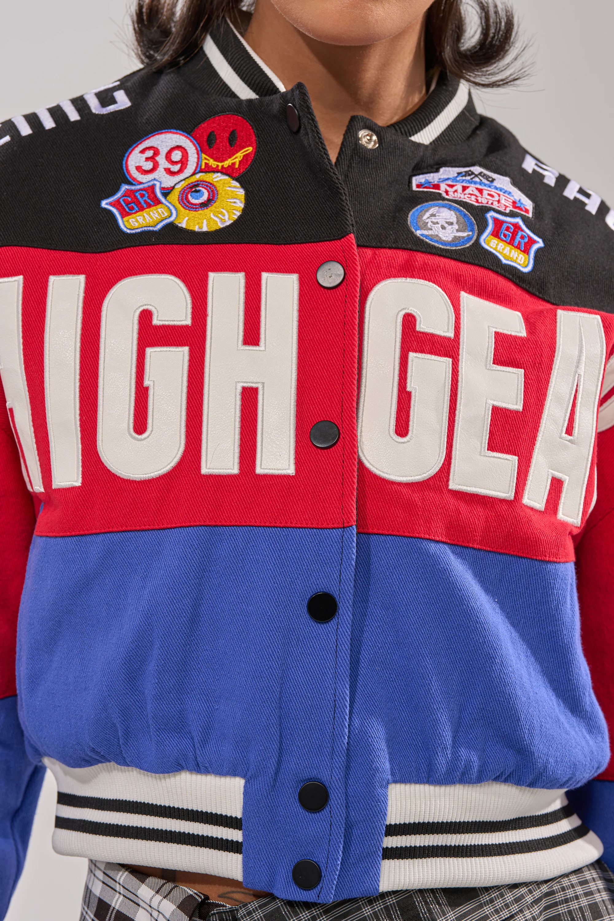 HIGH GEAR EMBROIDERED BOMBER - Image 11