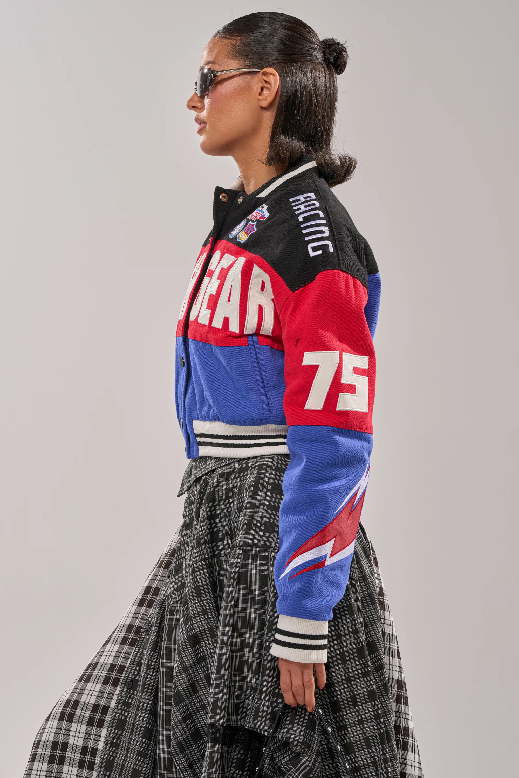 HIGH GEAR EMBROIDERED BOMBER - Image 6