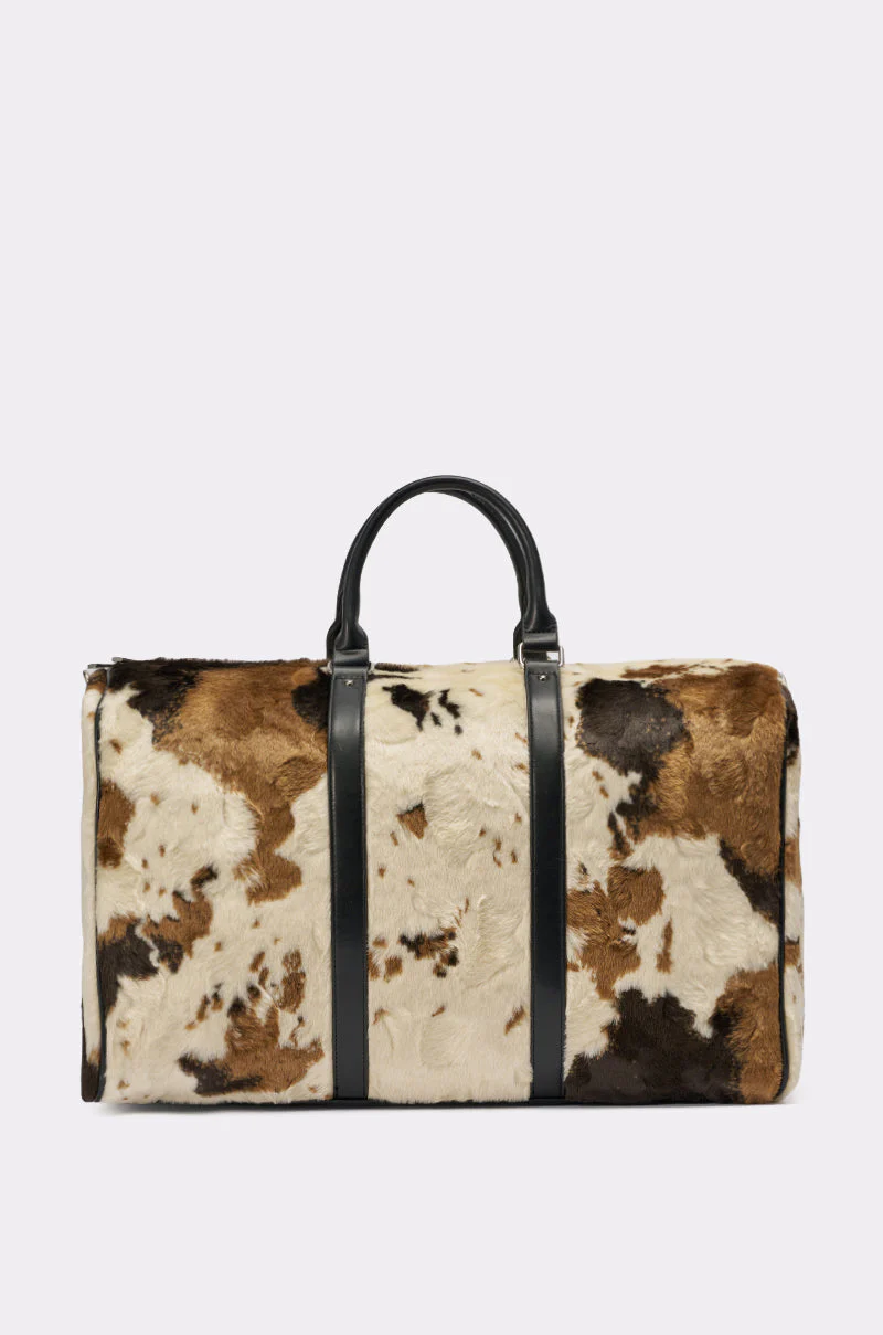 HIGH STANDARDS FAUX FUR DUFFEL - Image 4