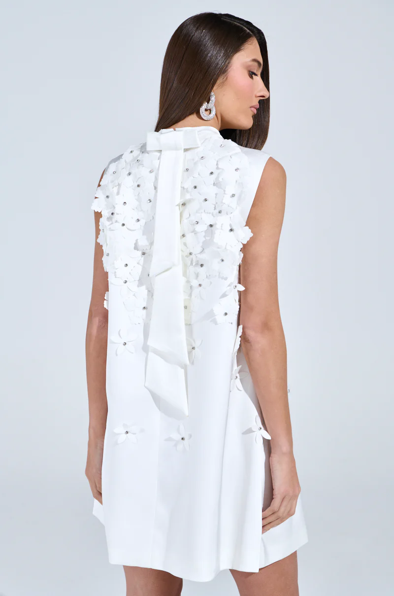 HILLARY FLORAL MINI DRESS - Image 6