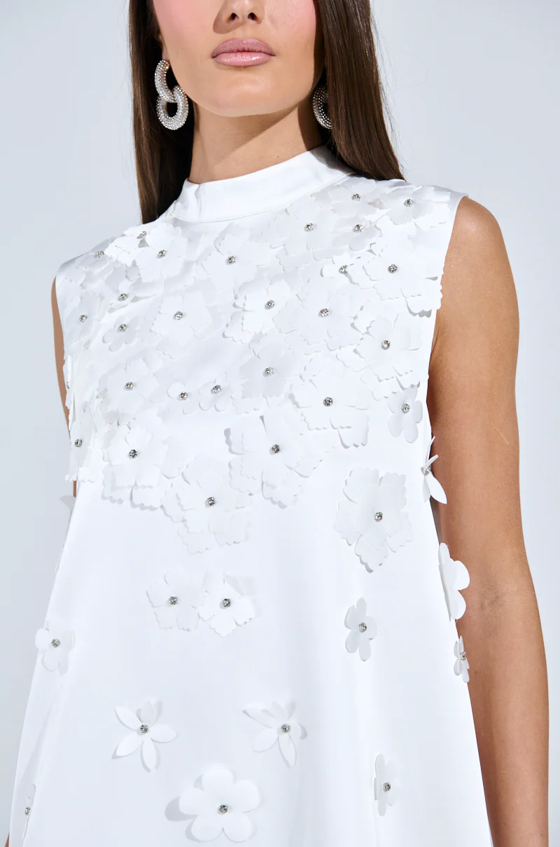 HILLARY FLORAL MINI DRESS - Image 8