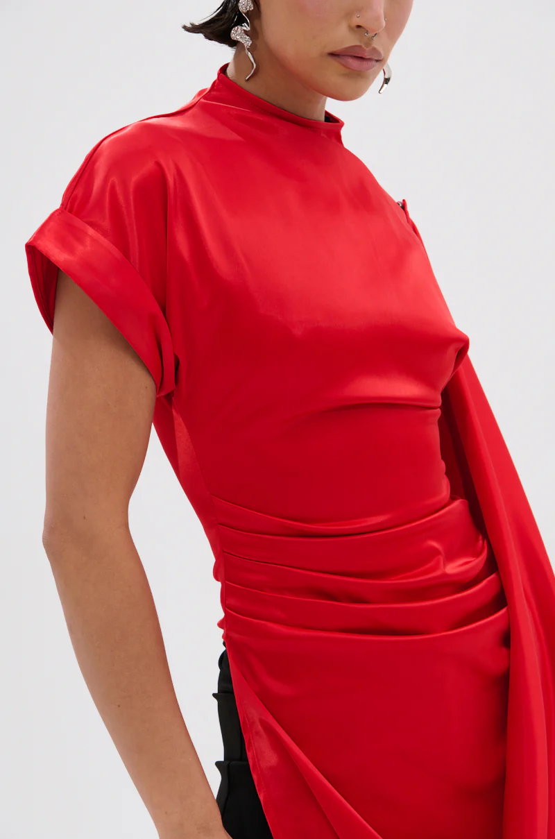 HILLARY SATIN BLOUSE - Image 12