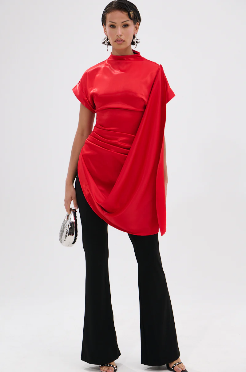 HILLARY SATIN BLOUSE - Image 8