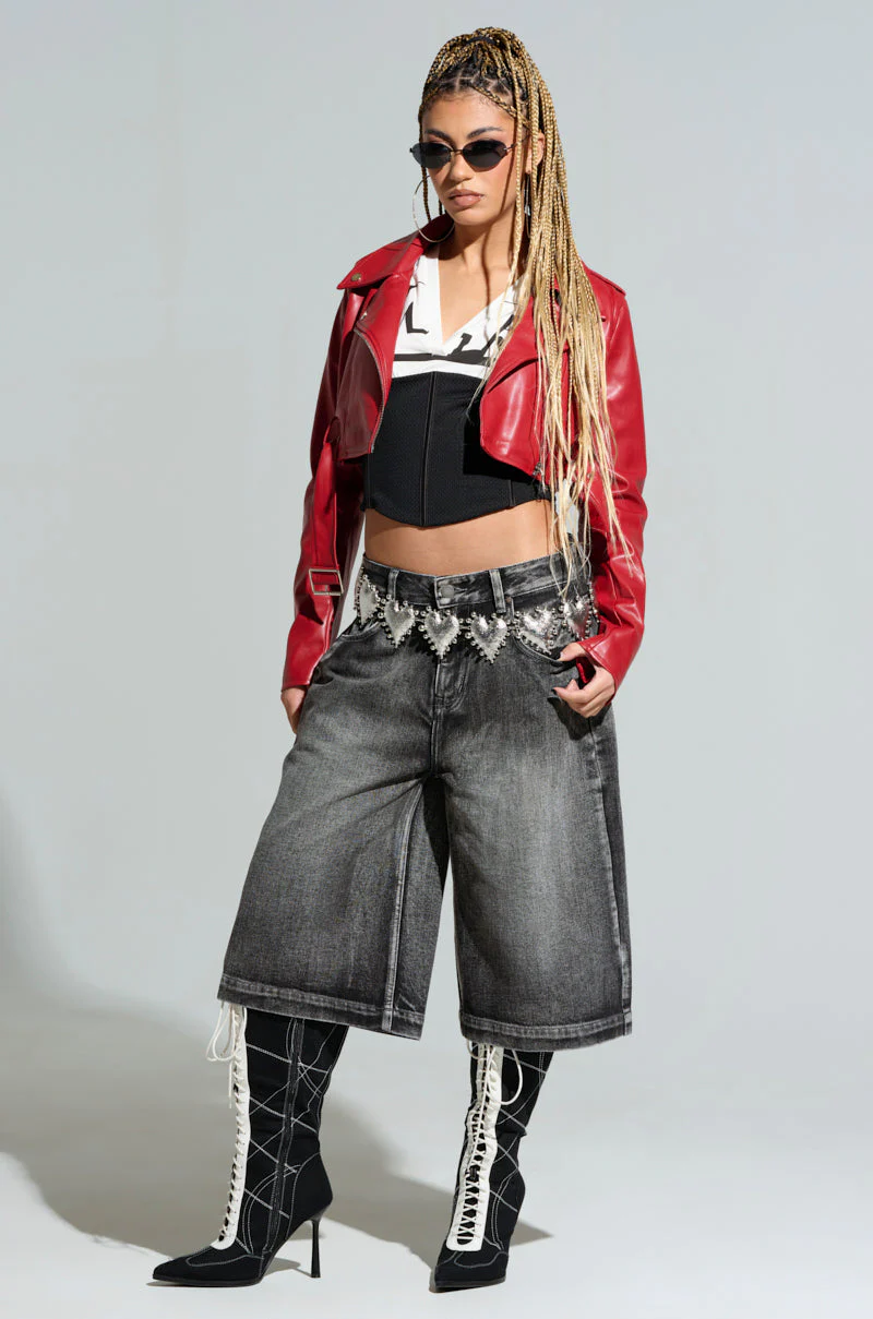 HOLD MY HEART METAL CHAIN BELT - Image 4