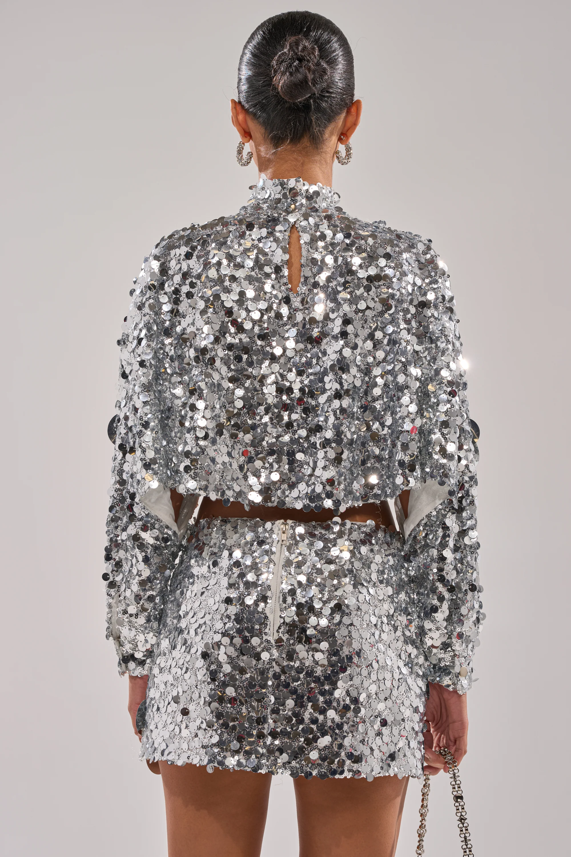 HOLIDAY BLING SEQUIN BLOUSE - Image 5