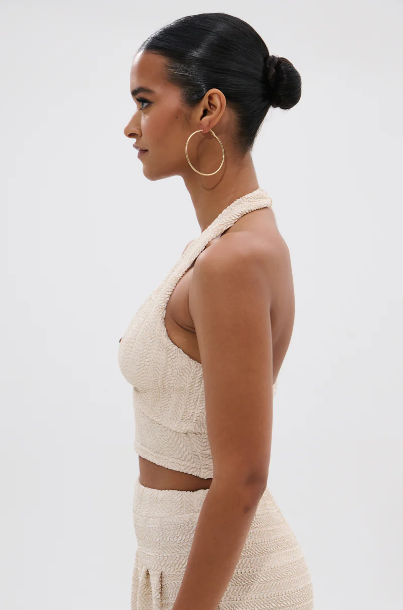 HOLLYWOOD SLINKY TEXTURED BRALETTE - Image 4