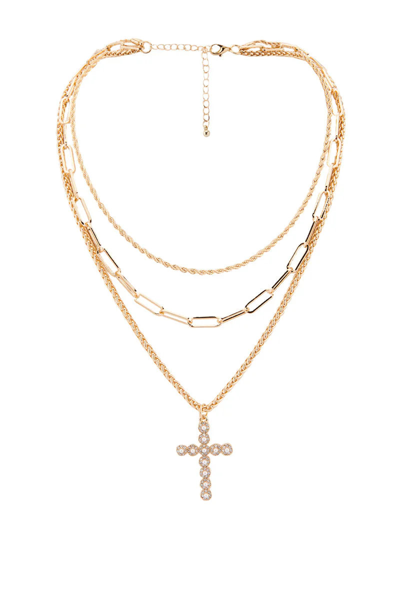 HOLY GOLD LAYERED CHOKER - Image 2