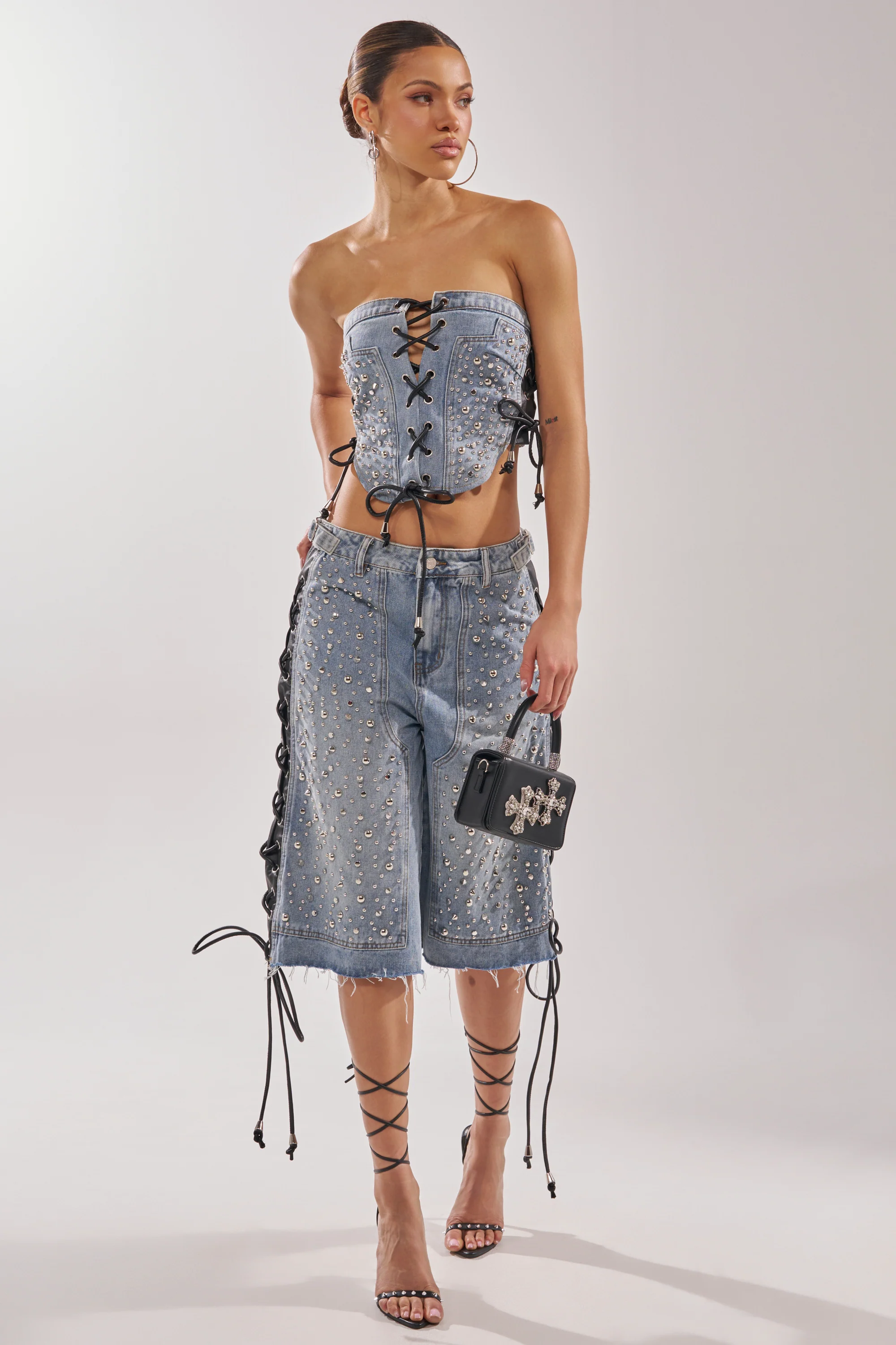 HONEY BABY LACE UP CORSET - Image 8
