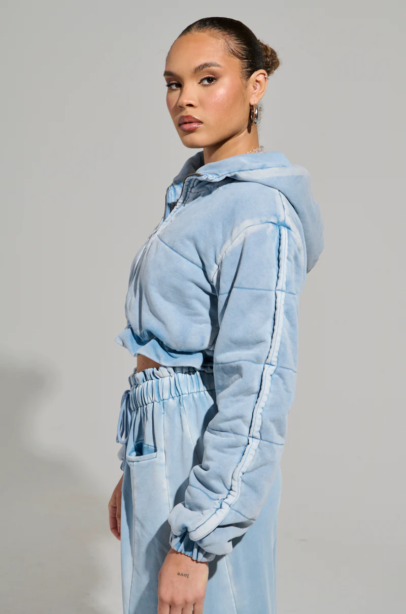 HONEY HONEY FRENCH TERRY BOMBER - Image 4