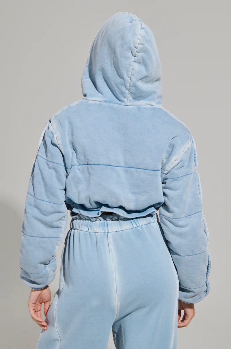 HONEY HONEY FRENCH TERRY BOMBER - Image 5
