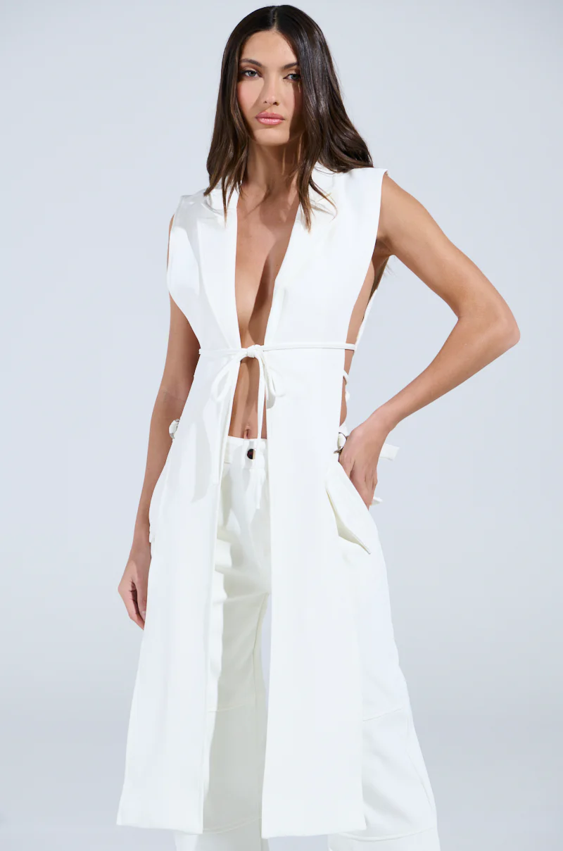HONEY HONEY TIE VEST