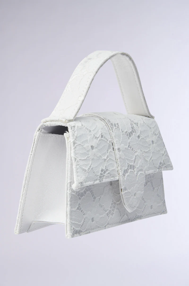 HONEYMOON LACE APPLIQUE BAG - Image 5