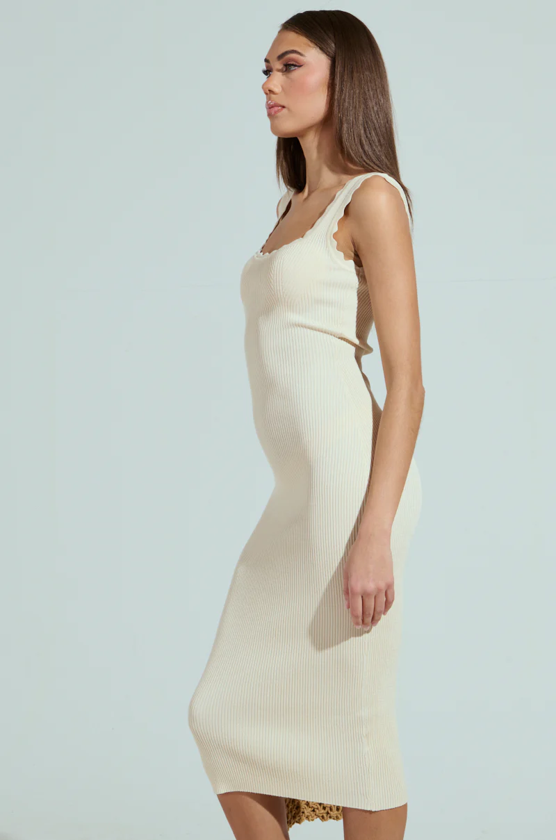HOPE BODYCON KNIT MAXI DRESS - Image 3