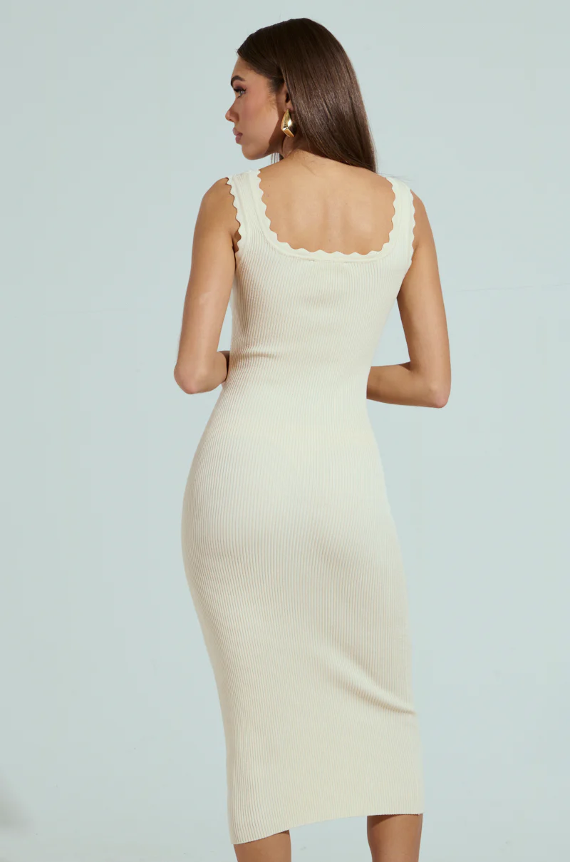 HOPE BODYCON KNIT MAXI DRESS - Image 4