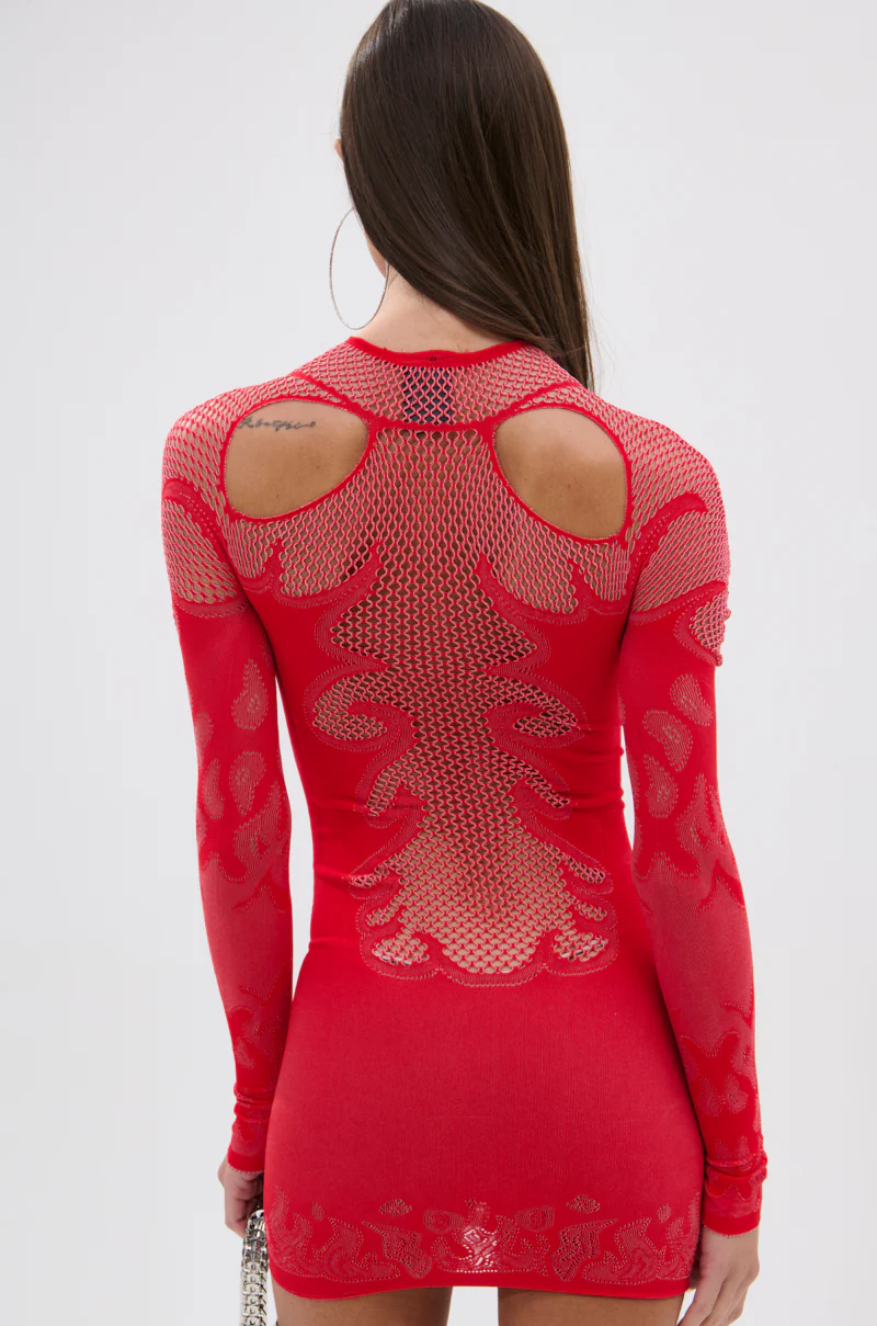 HOT DAMN SEAMLESS MINI DRESS - Image 5