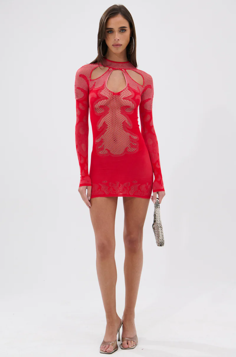 HOT DAMN SEAMLESS MINI DRESS - Image 7