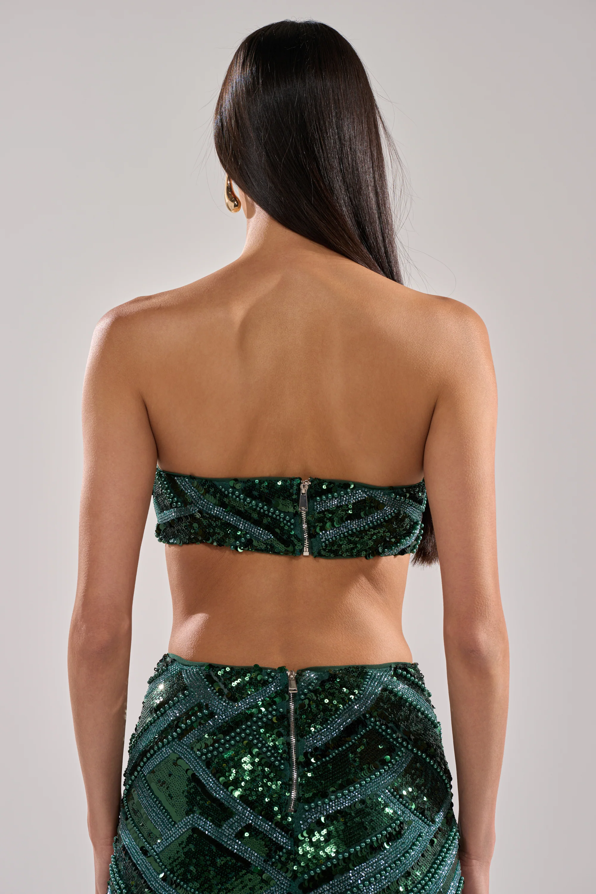 HOTTEST GIRL IN THE CLUB SEQUIN BANDEAU - Image 6